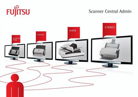 Центр администрирования сканеров Fujitsu